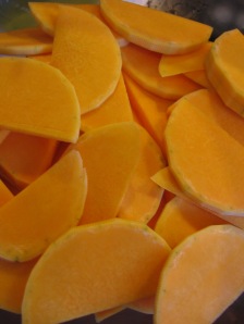 Slices of Butternut Squash