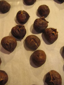 Chestnuts after Roasting