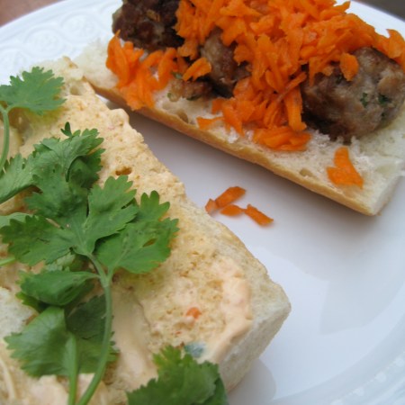 Adding the Pickled Carrots