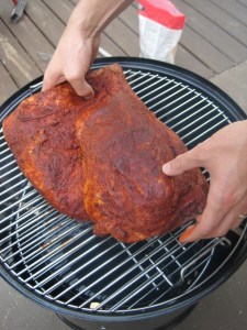 Smoking a Brisket
