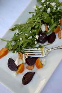 Jeweled Beet & Arugula Salad
