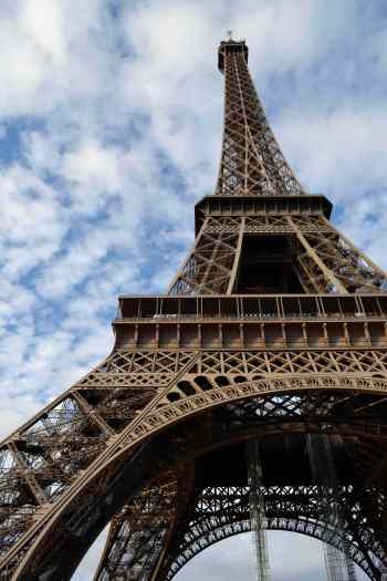 Eiffel Tower up close