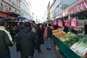 Shopping at Marche d'aligre