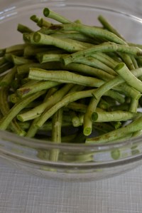 Long Beans Trimmed and Cut