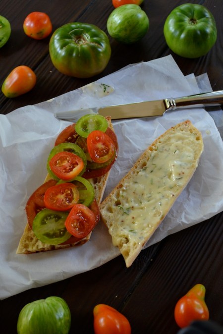 Garden Tomatoes with Homemade Mayonnaise