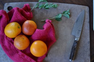 Blood Oranges, Oranges, and Mint