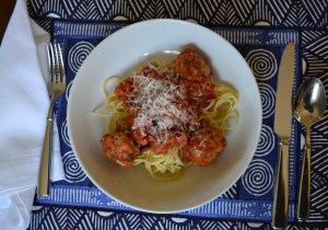 Spaghetti and Meatballs Dinner