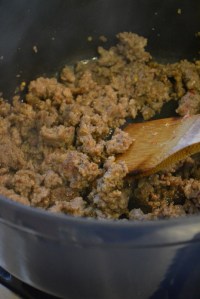 Browning the Sausage