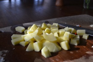 Cubed Potatoes