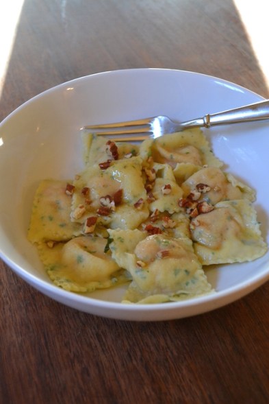 Sweet Potato & Country Ham Ravioli