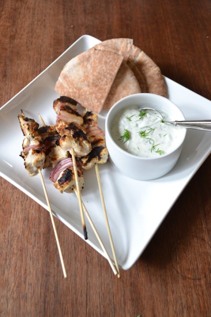 Yogurt Marinated Chicken Kebabs