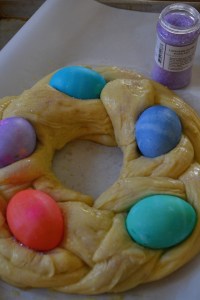 Brushed with Egg Wash and Sprinkled with Sugar