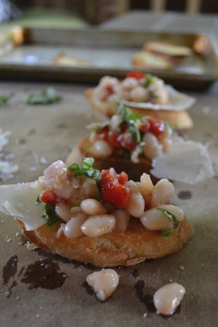 White Bean Bruschetta
