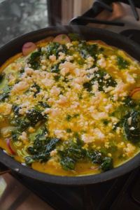 Eggs and Cheese Added