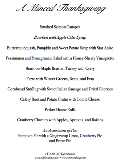 A Minced Thanksgiving