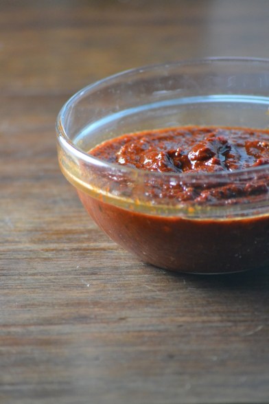 Chile Puree for Mexican Inspired Pulled Pork for Tacos (www.mincedblog.com)