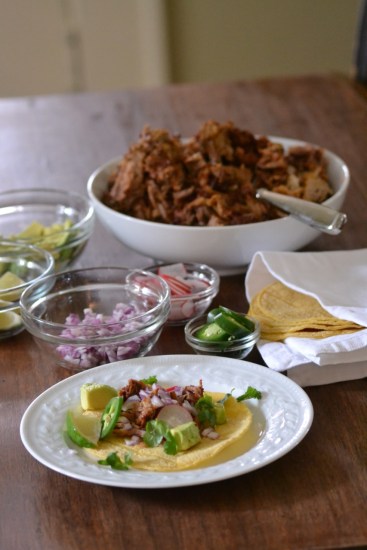 Mexican-Inspired Slow Cooker Pulled Pork for Taco Dinner (www.mincedblog.com)