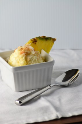 Pina Colada Ice Cream (www.mincedblog.com)