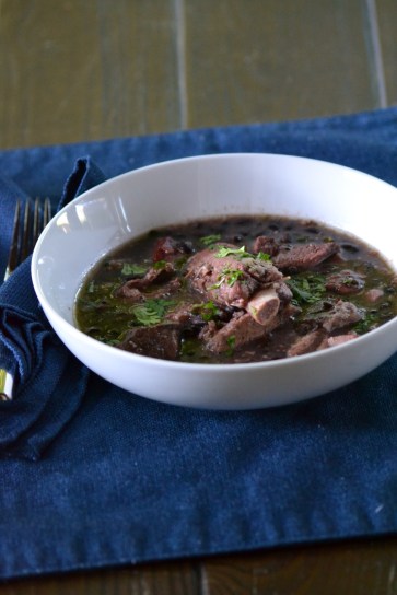 Brazilian Black Bean Stew (Feijoada Completa) - www.mincedblog.com
