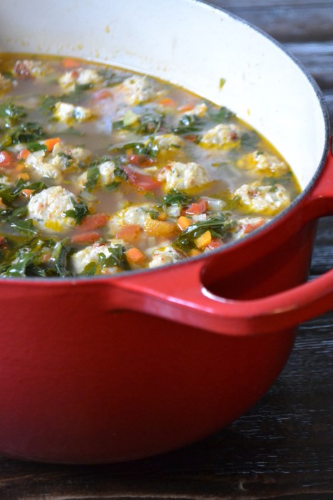 Chicken Meatball Soup (www.mincedblog.com)